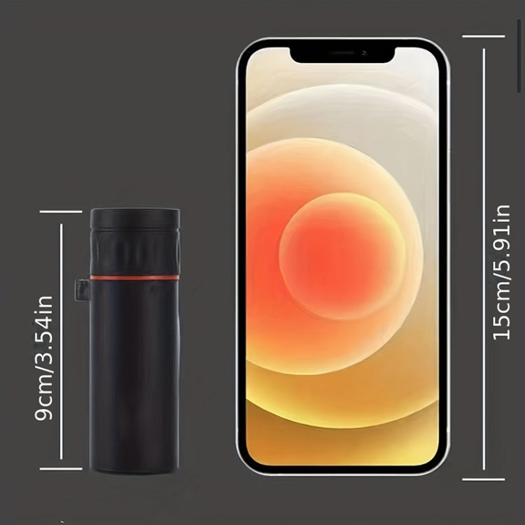 2000x25 3.6 inch 12x HD Magnification Monocular High Power Telescope