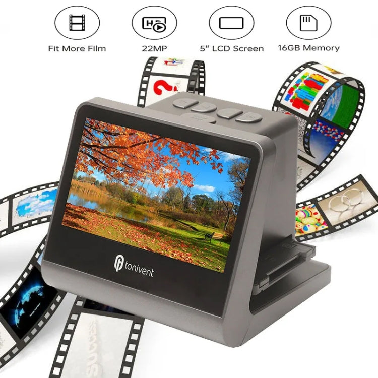 Tonivent TON171 22 Mega Pixels 5 inch HD Screen Film Scanner