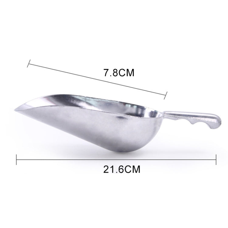 2 PCS Stainless Steel Multifunctional Shovel Aluminum Alloy Ice Shovel Food Tea Shovel Tea Spoon