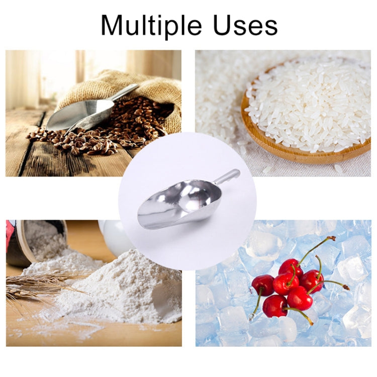 2 PCS Stainless Steel Multifunctional Shovel Aluminum Alloy Ice Shovel Food Tea Shovel Tea Spoon