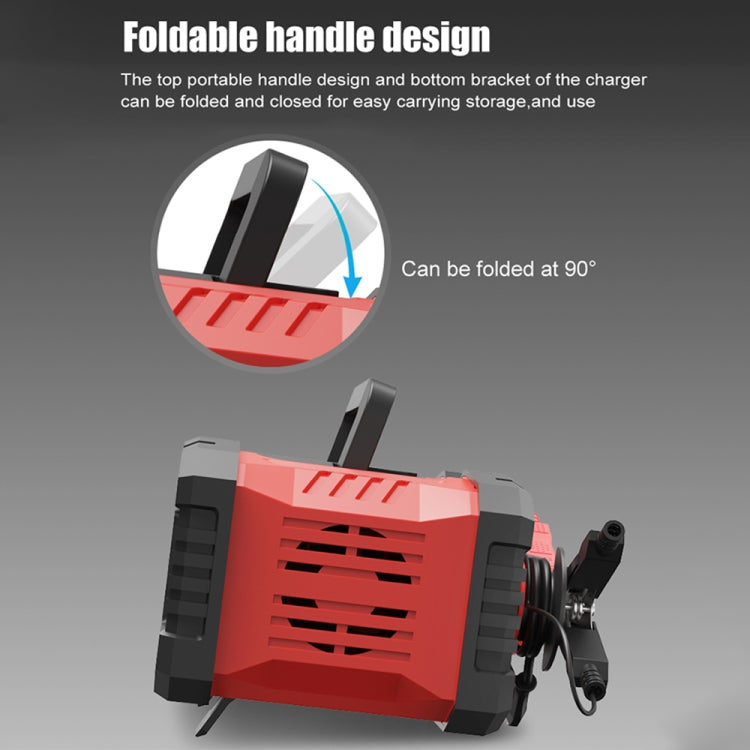 FOXSUR 12V / 24V 20A 300W Portable Motorcycle Car Smart Battery Charger