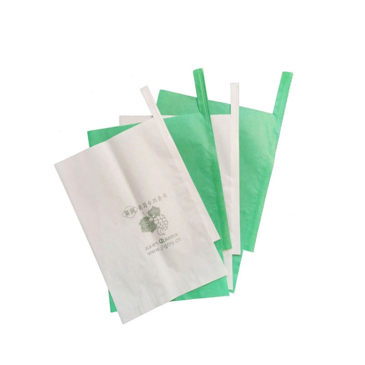 100pcs Waterproof Grape Packaging Bag Paper Bag Fruit Protective Bag