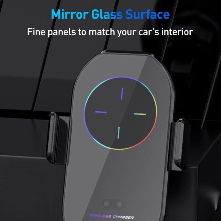 A7s Infrared lnduction Wireless Fast Charging Air Outlet Car Holder