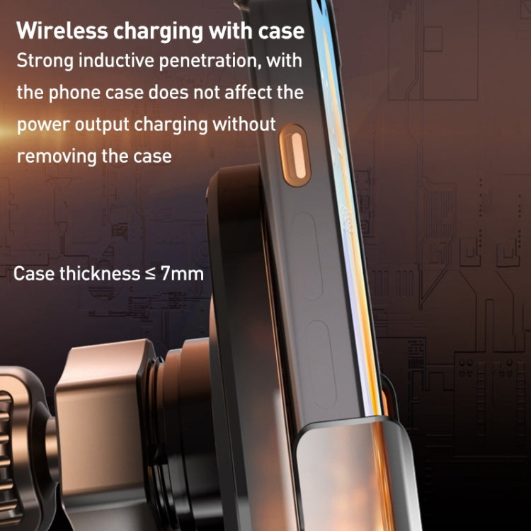 C05 Automatic Alignment Wireless Fast Charging Air Outlet Car Holder