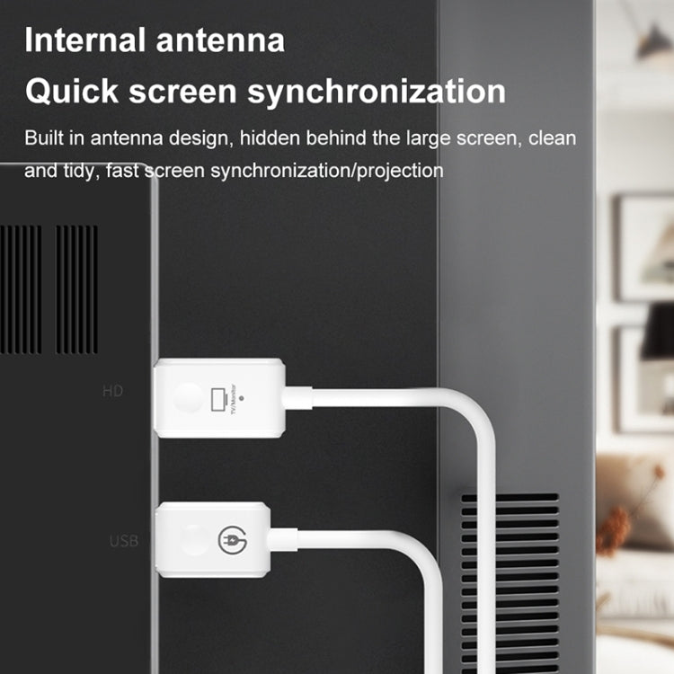 CS7 Wireless HDMI Transmitter Receiver Screen Player Adapter Cable