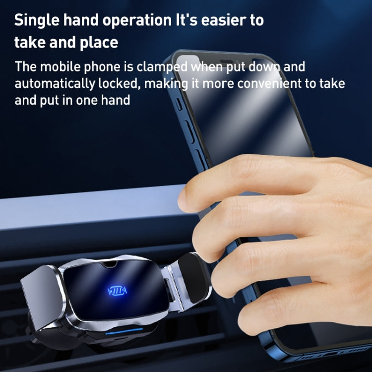 D7 Infrared lnduction Wireless Fast Charging Air Outlet Car Holder