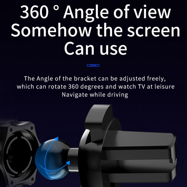 D7 Infrared lnduction Wireless Fast Charging Air Outlet Car Holder