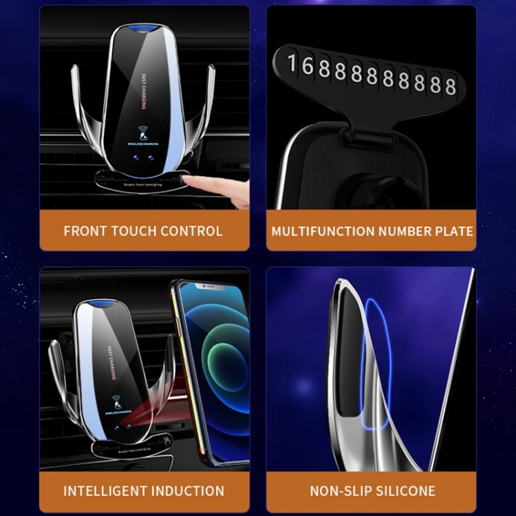 G10 Infrared lnduction Wireless Fast Charging Air Outlet Car Holder