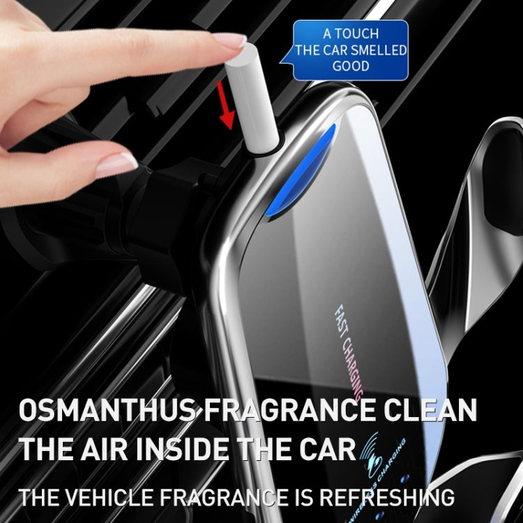 G10 Infrared lnduction Wireless Fast Charging Air Outlet Car Holder