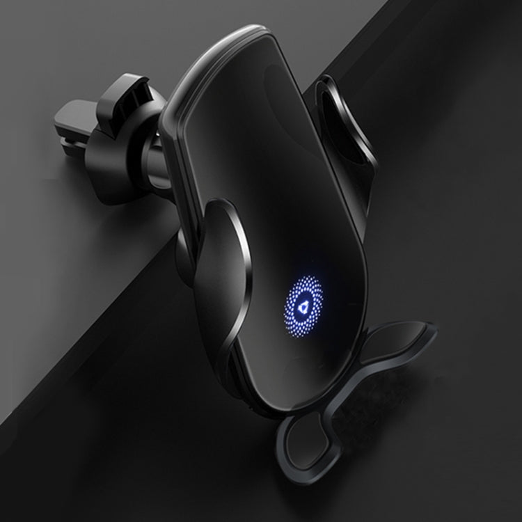 M1 Electric Opening/Closing Wireless Fast Charging Air Outlet Car Holder