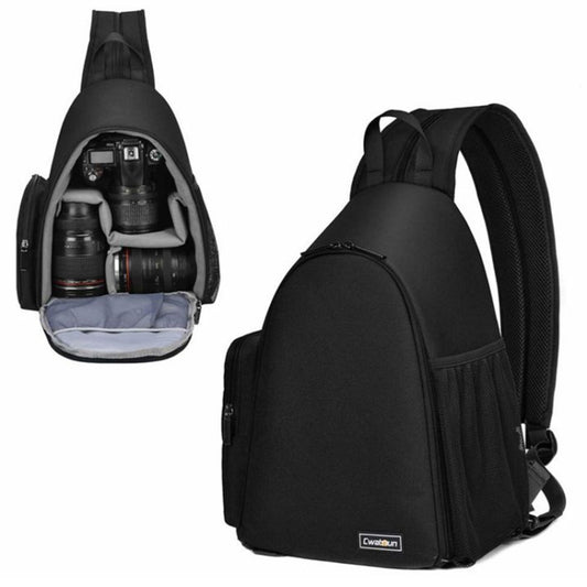 Cwatcun D17 Camera Shoulder Crossbody Backpack
