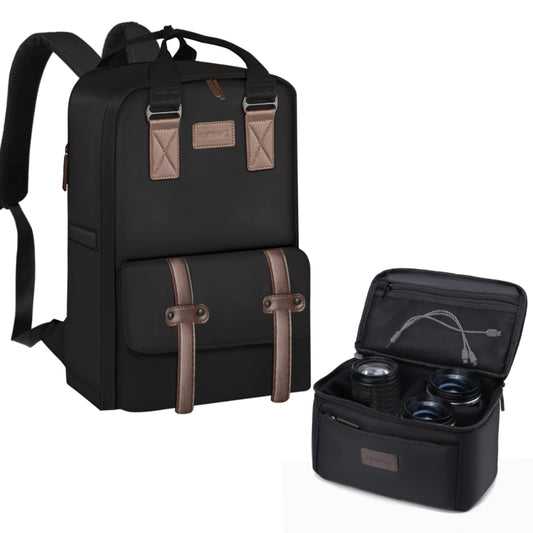 Cwatcun D78 Camera Laptop Backpack Bag