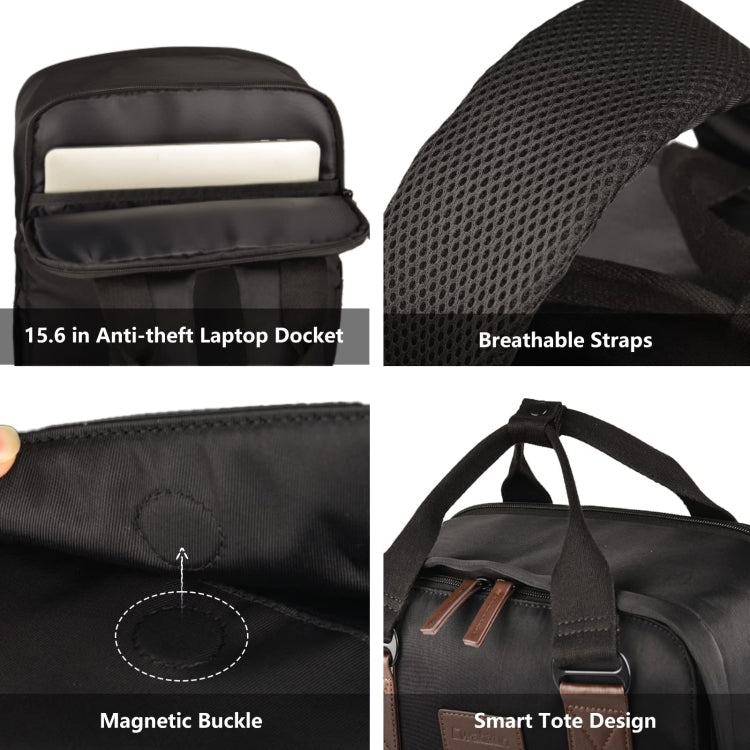 Cwatcun D78 Camera Laptop Backpack Bag