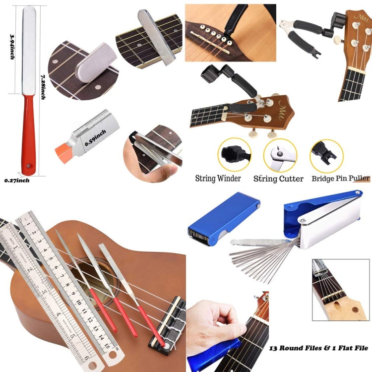 9 in 1 Guitar String Changing Tool Set