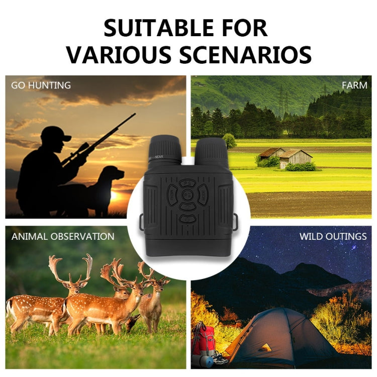 NV7000 Outdoor Hunting 2.7K HD Binocular Infrared Night Vision Device