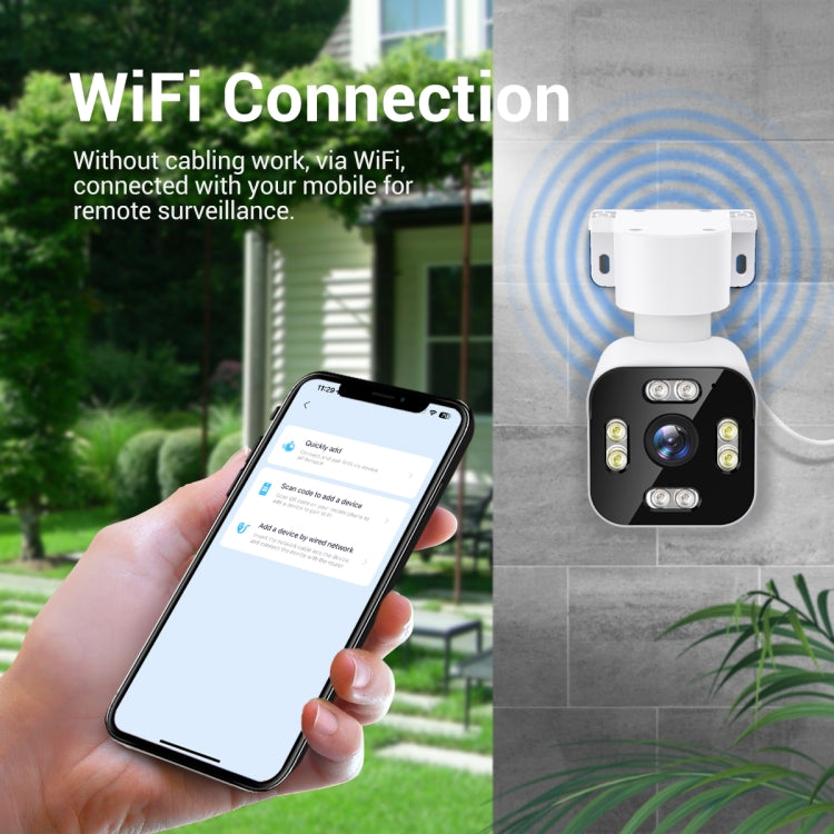 ESCAM PT303 3MP HD Motion Detection APP Control Pan & Tilt WiFi IP Camera