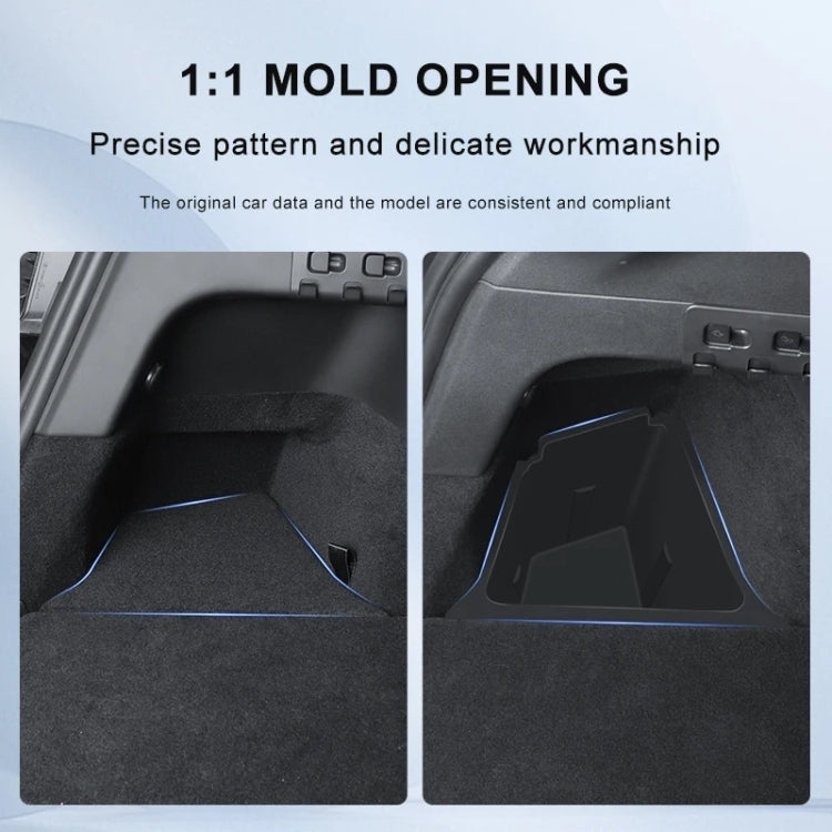For Tesla Model Y 2021-2023 2pcs / Set Car Trunk Side Storage Box, Flagship Model