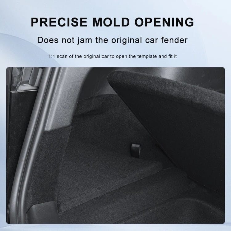 For Tesla Model Y 2021-2023 2pcs / Set Car Trunk Side Storage Box, Flagship Model