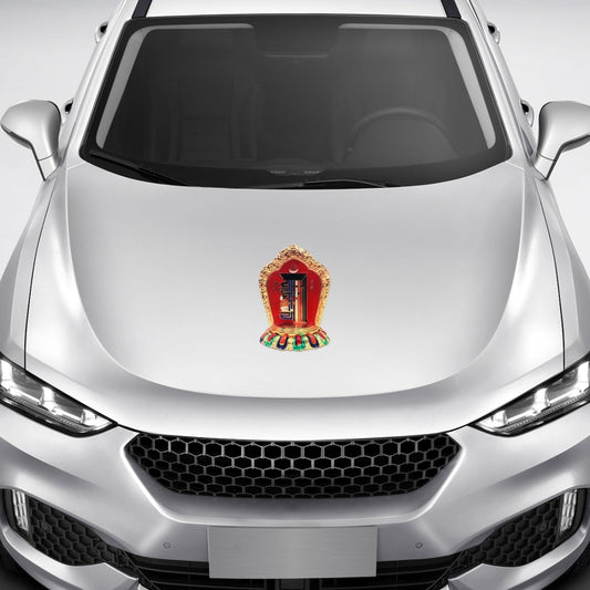 Tibetan Bagua Diagram Car PVC Self-adhesive Personalized Stickers