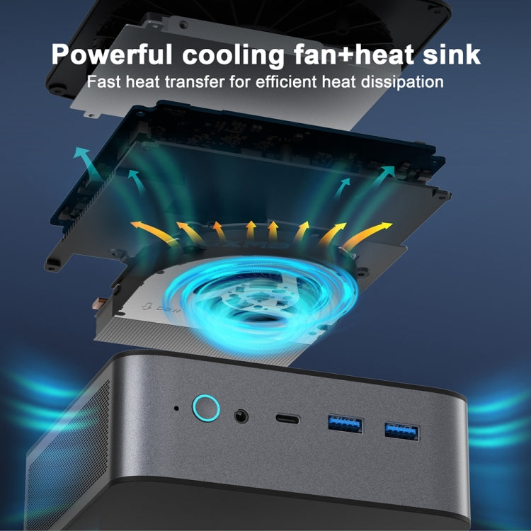 GXMO H90 Windows 11 Intel Core i7 11390H Processor Mini Computer