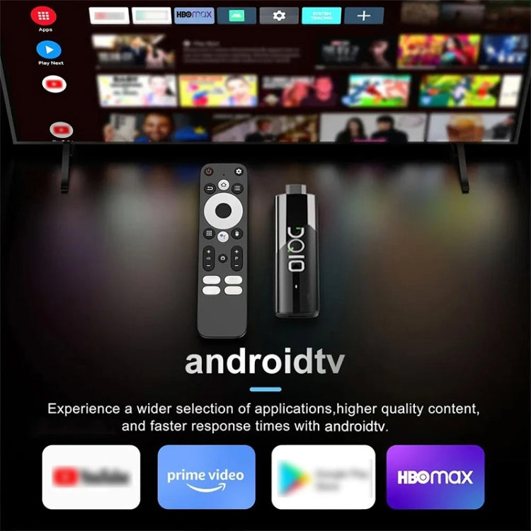 LEMFO DQ10 Allwinner H618 Quad Core ARM Cortex A53 8K HD Android TV Stick