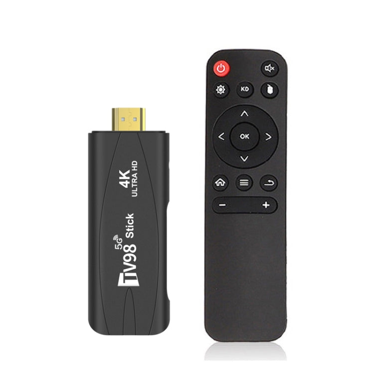 TV98 Rockchip 3228A Quad Core 4K HD Bluetooth Android TV Stick