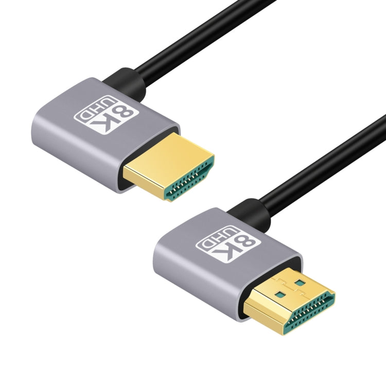 HDMI Male to HDMI Male Dual Elbow HD Audio Video Adapter Cable