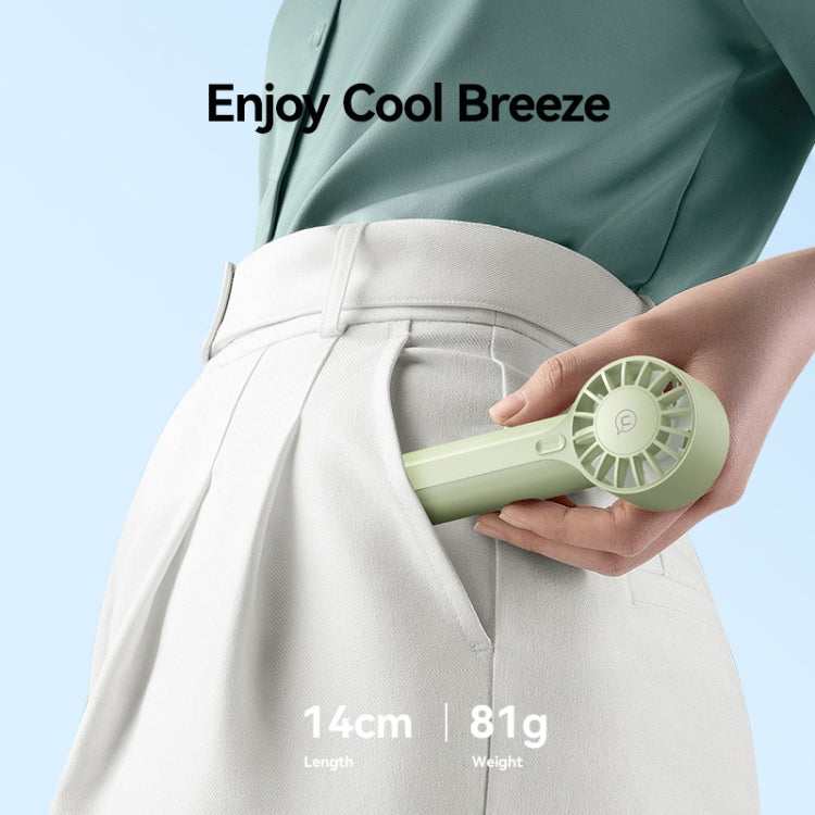 USAMS ZB288 Portable Type-C Rechargeable High Speed Handheld Mini Fan