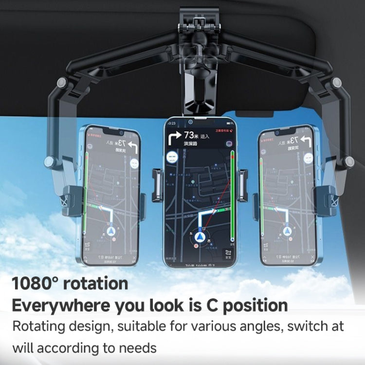 Multi functional Car Sun Visor Using Phone Holder