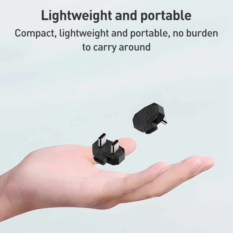 Lavalier Microphone U-shaped Charging Adapter OTG Converter