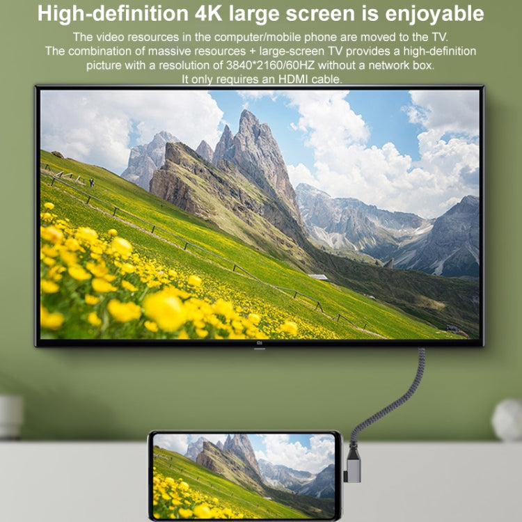 Micro HDMI Male Elbow to HDMI Female 4K UHD 18Gbps Connection Cable