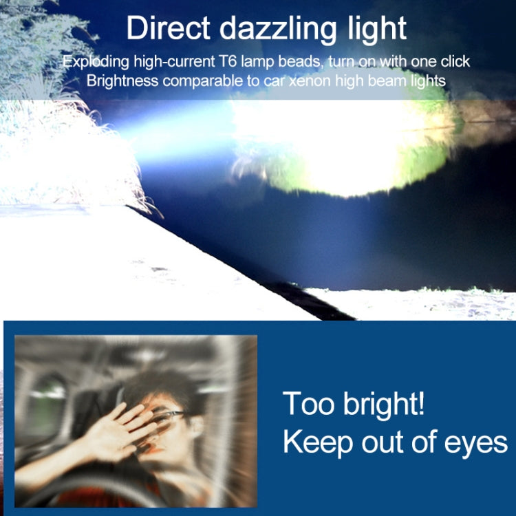 W5202-1 31 LEDs 5500LM High Brightness Rechargeable Flashlight