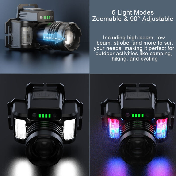 HL-03 Intelligent Induction Zoom Headlight Work Light