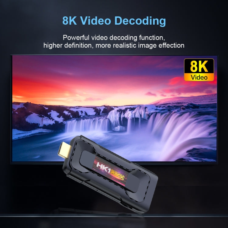 HK1 RBOX D8 RK3528 Android 13.0 Quad Core 8K HD Wifi6 Bluetooth TV Stick