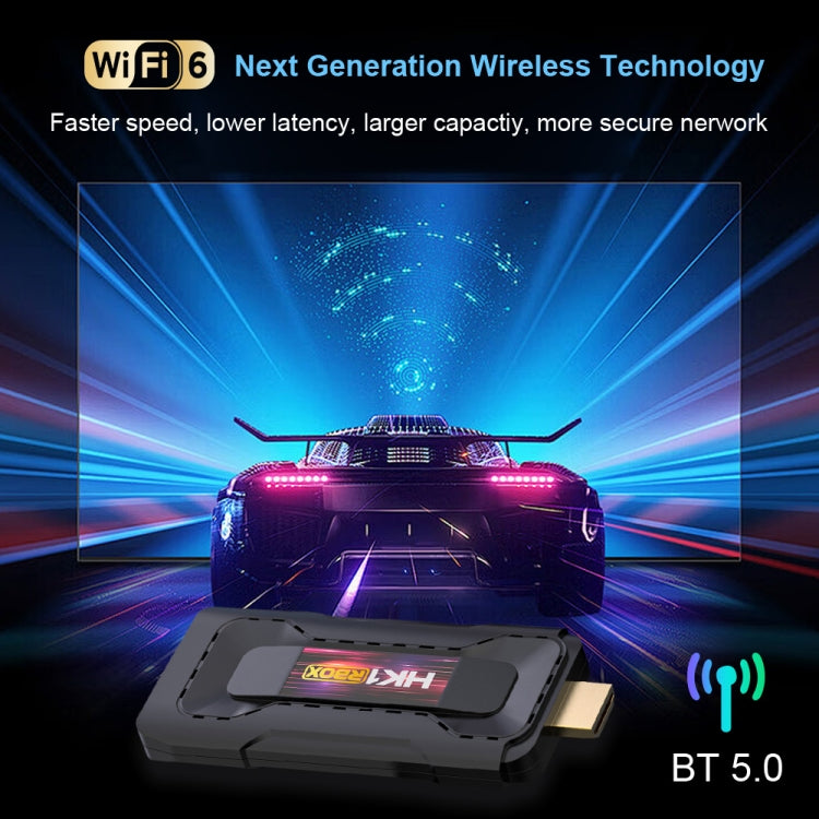 HK1 RBOX D8 RK3528 Android 13.0 Quad Core 8K HD Wifi6 Bluetooth TV Stick