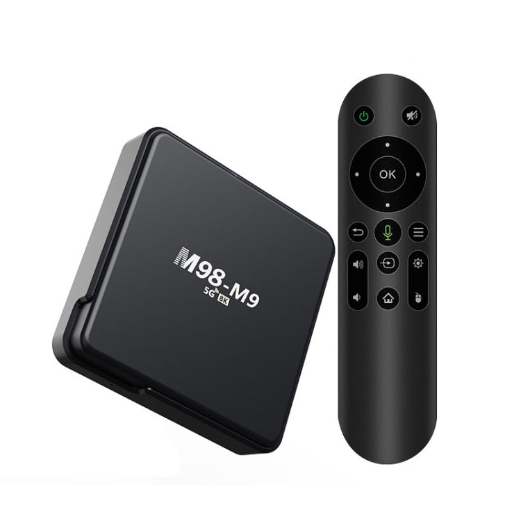 M98-M9 Quad-core ARM Cortex-A53 WiFi Bluetooth 4K HD Android TV Box