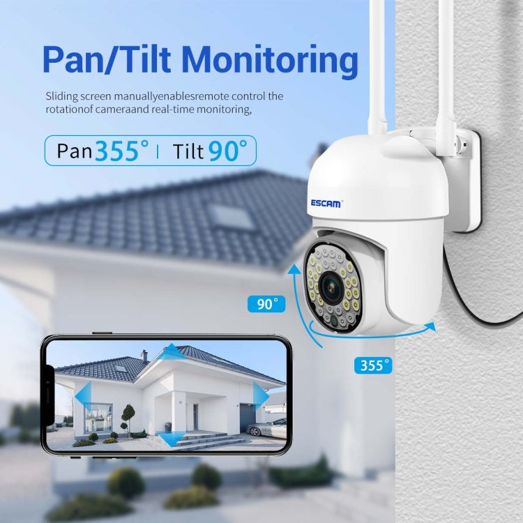 ESCAM PT305 2MP HD Motion Detection WiFi Intelligent Dual-light Source Camera