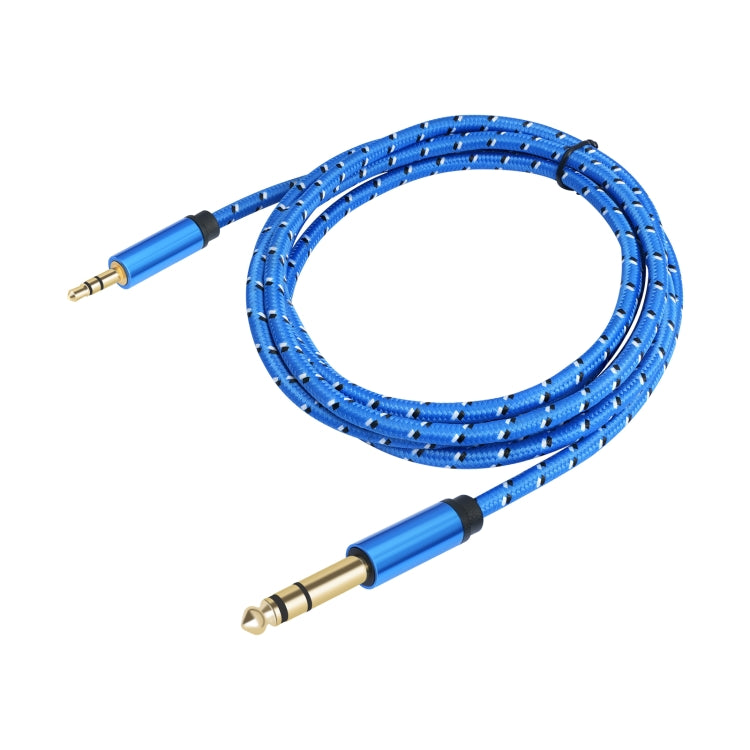 3662-3662BK 3.5mm Male to 6.35mm Male Stereo Amplifier Audio Cable