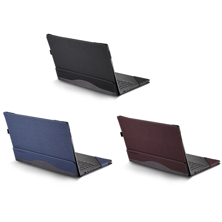 Leather Laptop Shockproof Protective Case With Stand