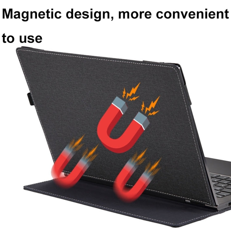 Leather Laptop Shockproof Protective Case With Stand