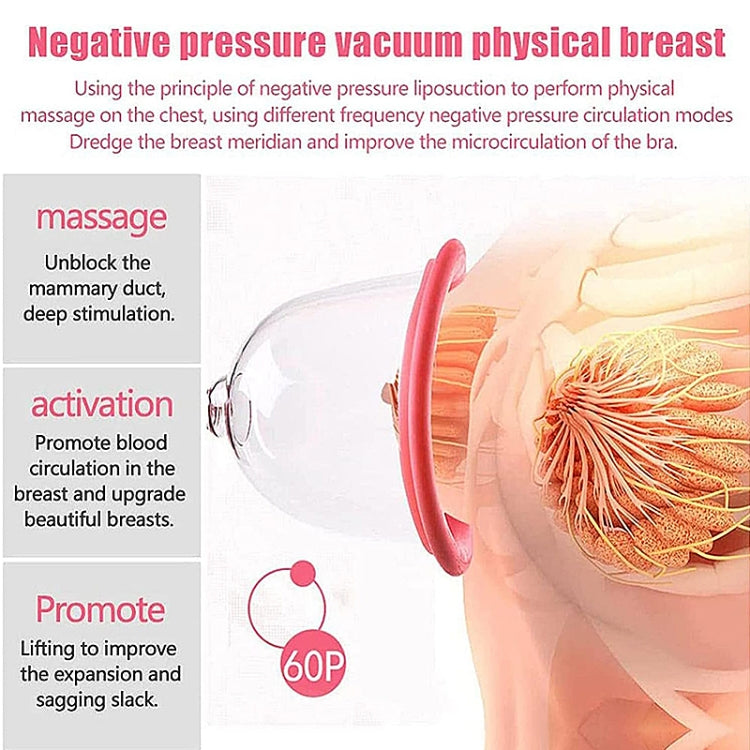 Portable USB Charging Chest Electric Massage Instrument