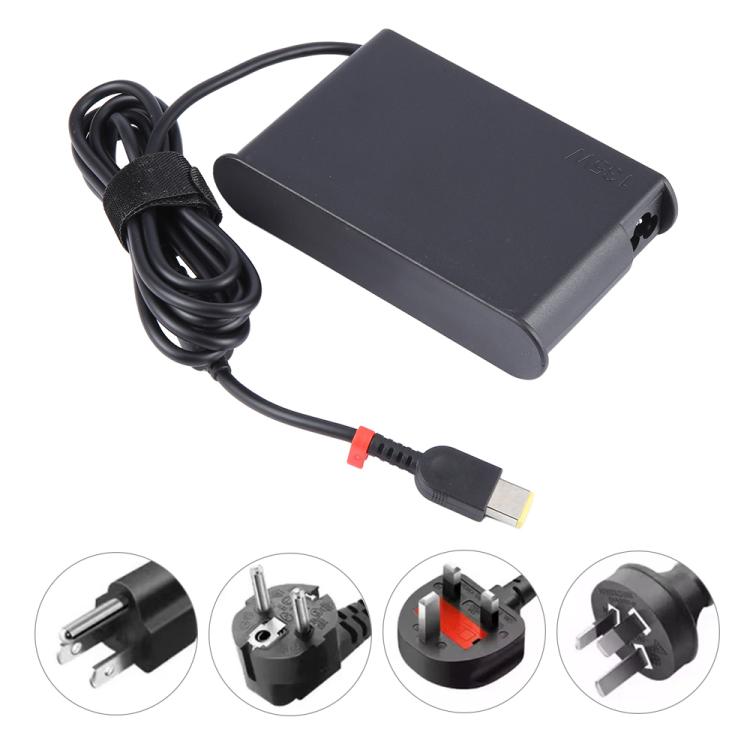 135W 20V 6.75A Laptop Notebook Power Adapter with Big Square USB Port For Lenovo Thinkpad / ThinkBook / Xiaoxin