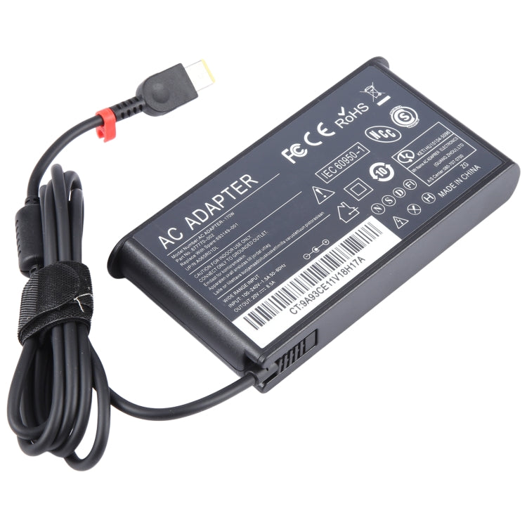 170W 20V 8.5A Laptop Notebook Power Adapter with Big Square USB Port For Lenovo Thinkpad / ThinkBook / Xiaoxin