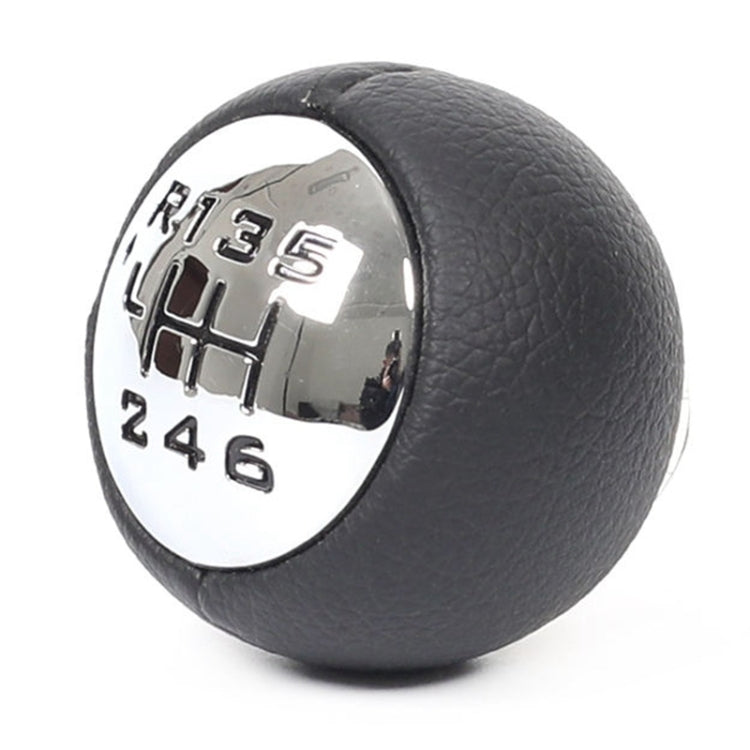 For Peugeot 307 / 308 Car Gear Lever Hand Ball Leather Gear Shift Knob
