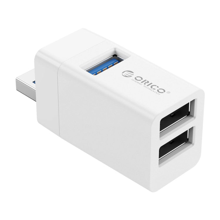 ORICO MINI-U32 3 in 1 USB Interface ABS Plastic Mini HUB Adapter