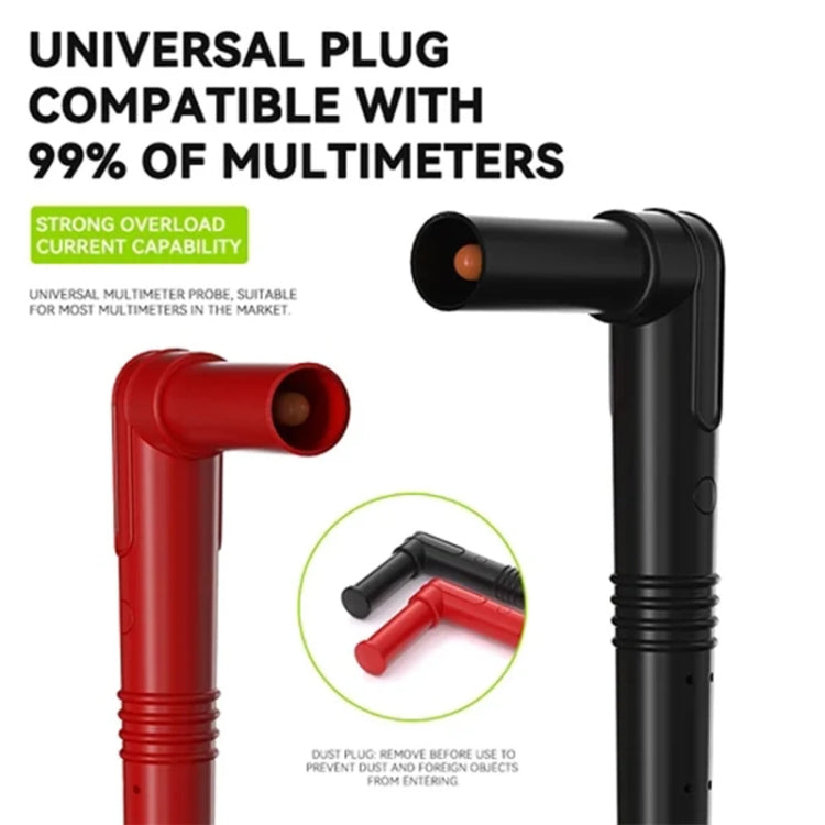 Luowei LW-315 1000V / 20A Soft Silicone Universal Multimeter Test Lead for Digital Multimeter