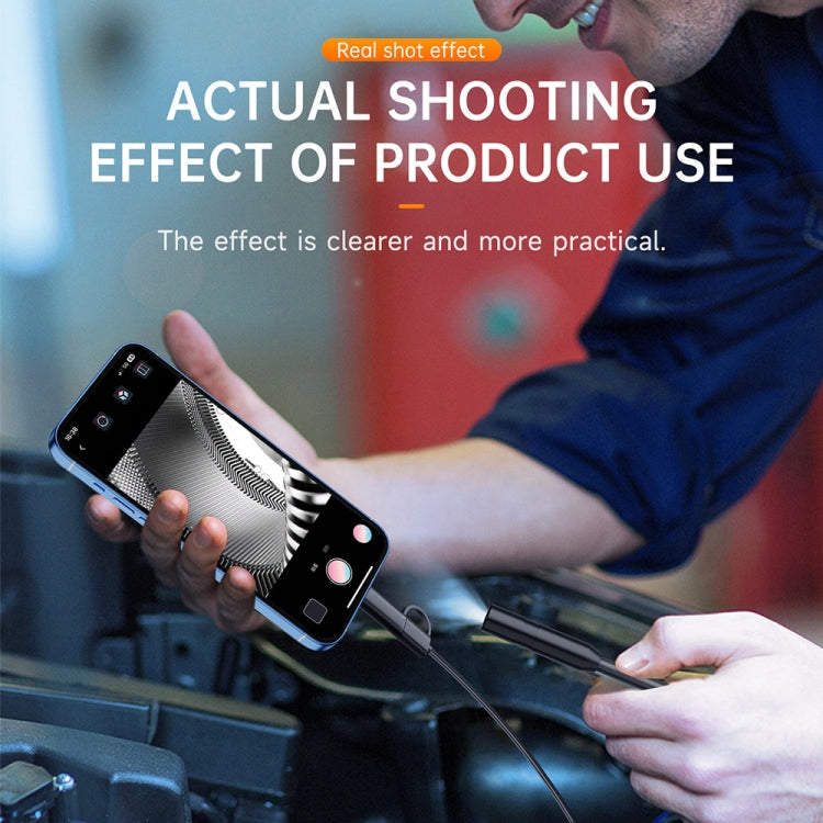 AN112 2 in 1 USB-C / Type-C + 8 Pin Interface 5.5mm HD Industry Endoscope