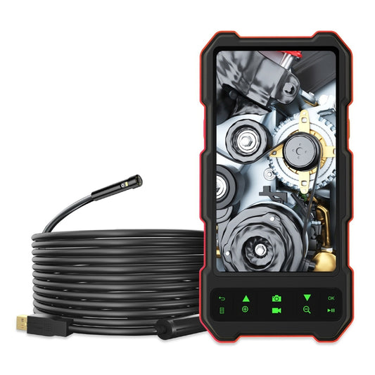 T21 4.5 inch IPS Color Screen 7.9mm Triple Camera Split Hard Cable Industrial Endoscope