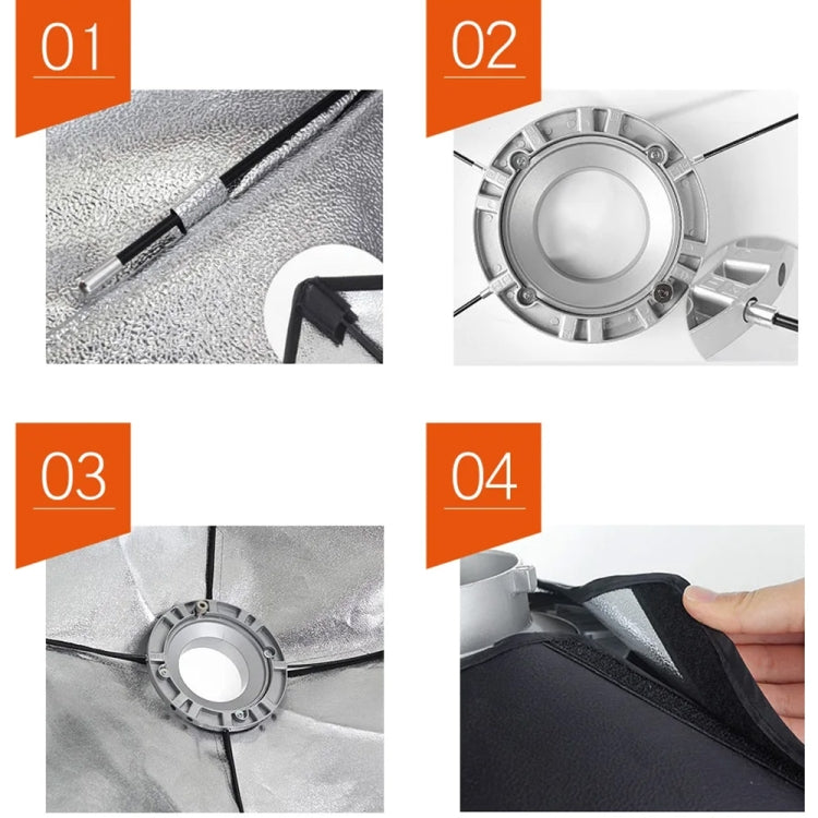 Godox Octagon Softbox Flash Speedlite Studio Photo Light Soft Box with Bowens Mount