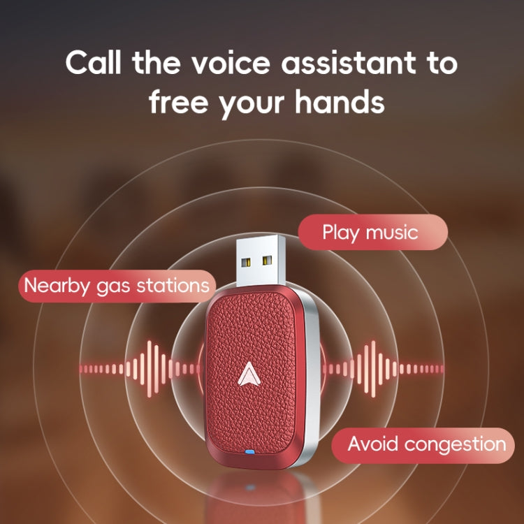 For Android Car Carplay Box Wired to Wireless Auto Adapter